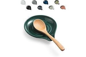 LAUCHUH Green Spoon Rest: Your Kitchen's New Countertop Companion