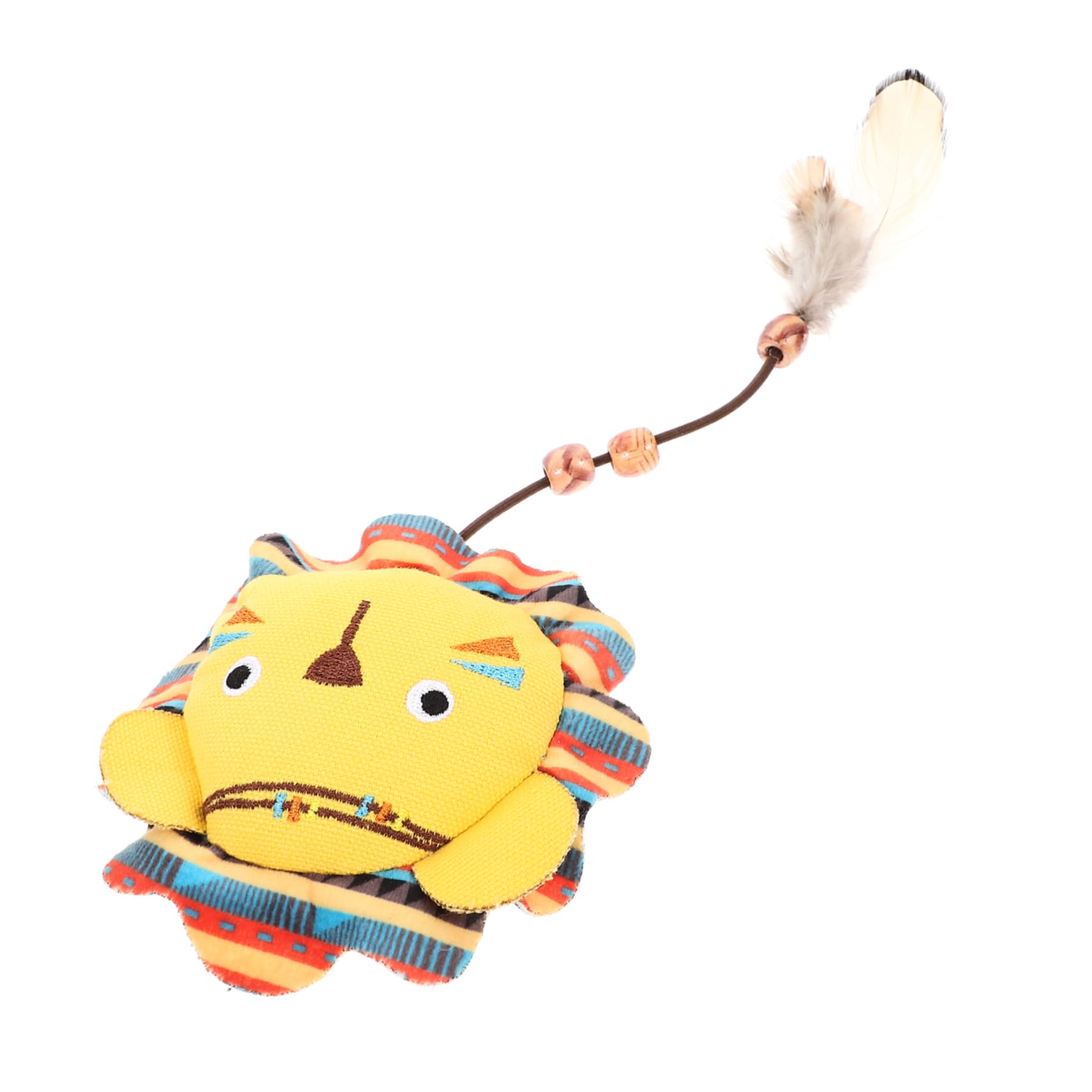 Milisten Juguete para Gatos de Interior Juguete de burlas para Gatos Juguetes Peluche Juguete de Dibujos Animados Lindo Juguete para Gatos morder Suministros de Mascotas el Gato bebé Gatito