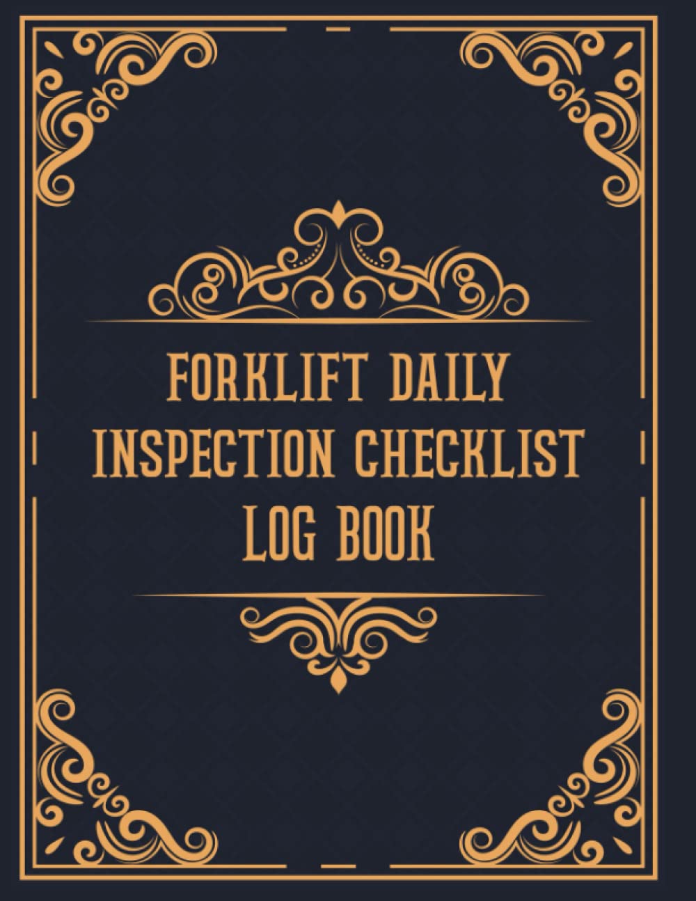 Buy Forklift Daily Inspection Checklist Log Book Daily Forklift