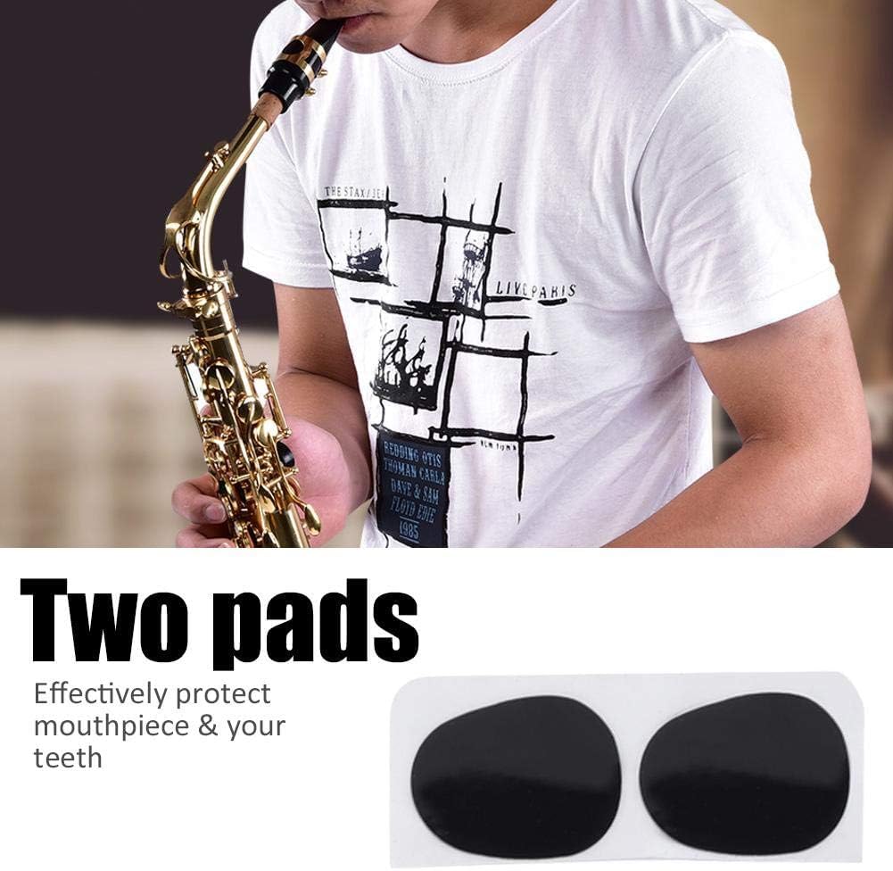 Bocchino per Sassofono Contralto, Accessori Essenziali 5 in 1 con ABS, Legatura Metallo e Custodia per Custom Ance e Pad Sax Alto