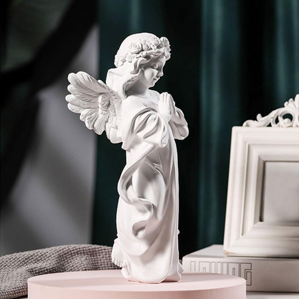 Amazon.com: jweemax 14.5cm Height Angel Figurine Statue, Resin