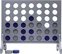 Vista 32 de Tailgating Pros Cuatro Gigante Gris Premium en una Fila con Estuche de Transporte - Juego de Patio Exterior Jumbo de Gran Tamaño - Conecta Múltiples