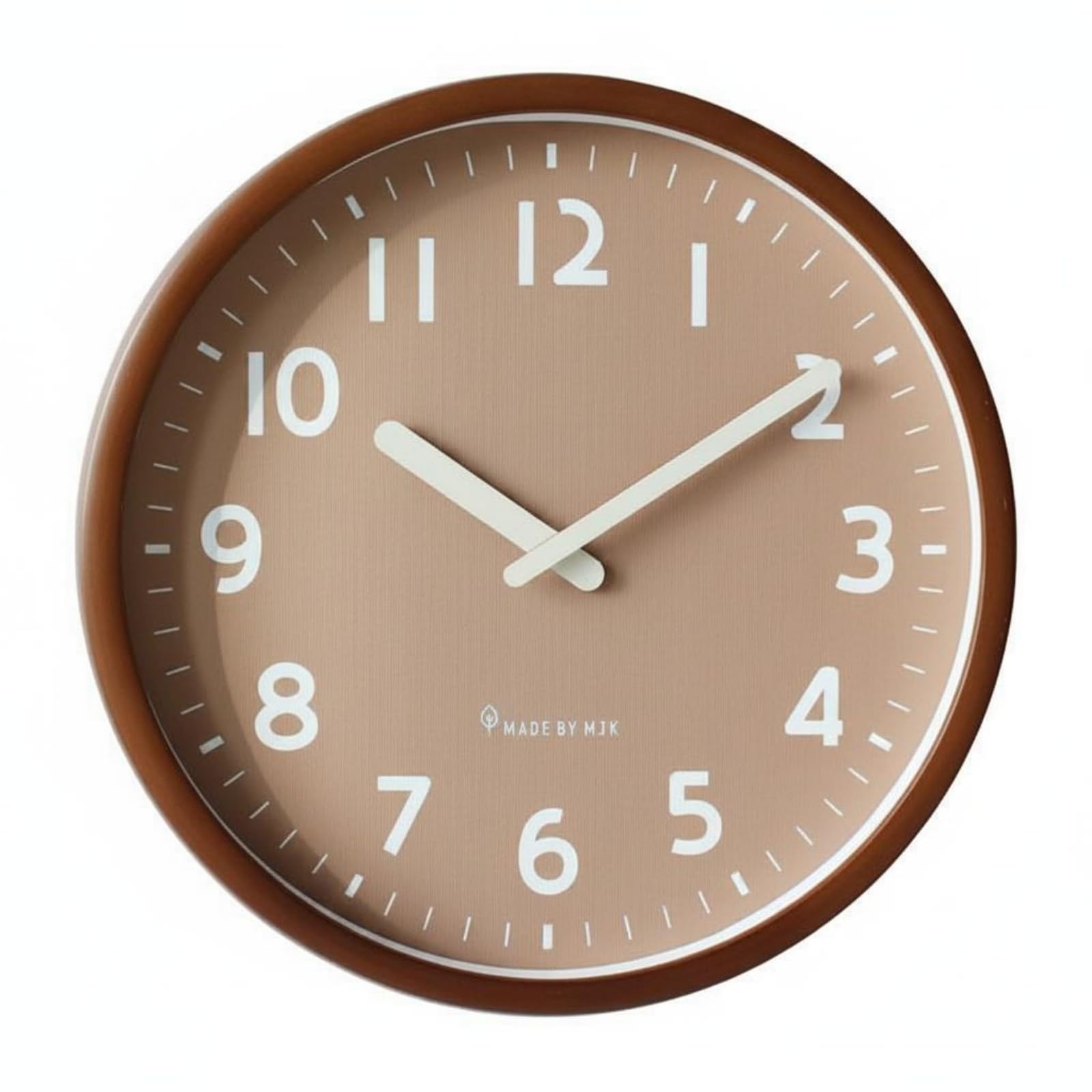 Horloge murale silencieuse pour créer une ambiance cosy de café