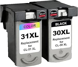 Kit Tinta Para Canon Mp470 Pg-30 E Cl-31 Recarga Econômica | MercadoLivre - Foto 5