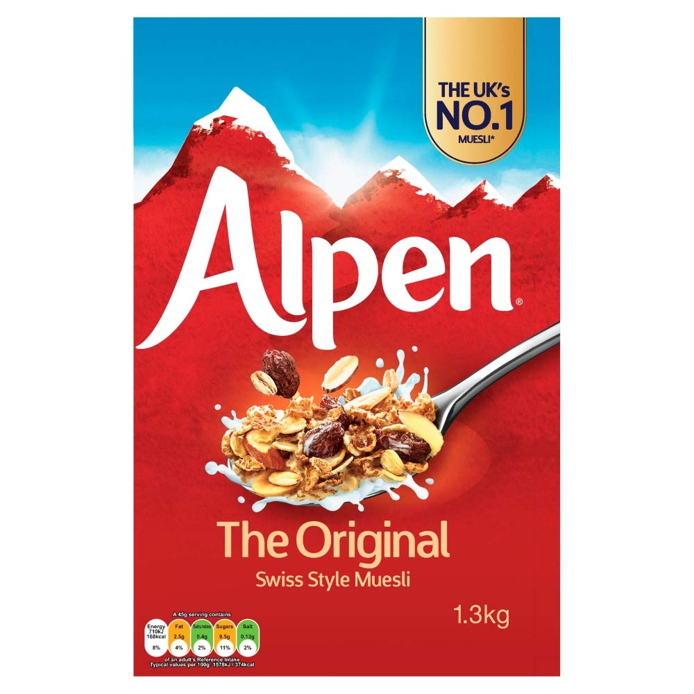 Alpen Original Swiss Recipe Muesli 1.3kg - Pack of 6