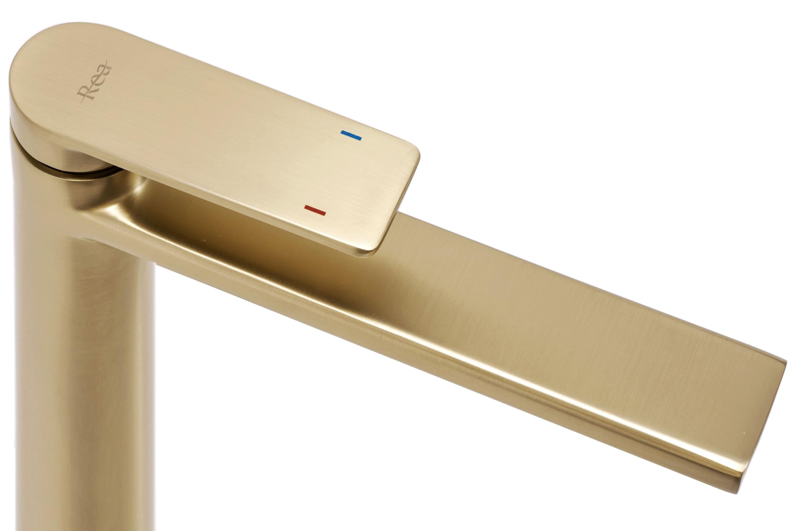 Rea Bathroom Sink tap Verso High - Brushed Gold - REA-B6564 - Image 3