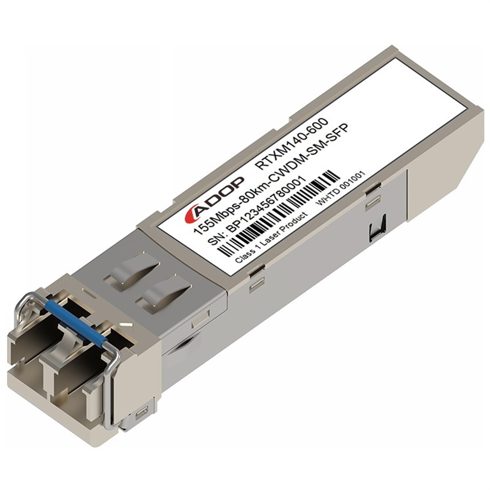 Module SFP 100BASE-FX GLC-FE-100FX | Émetteur-récepteur LC SMF Duplex 155M 80km DOM