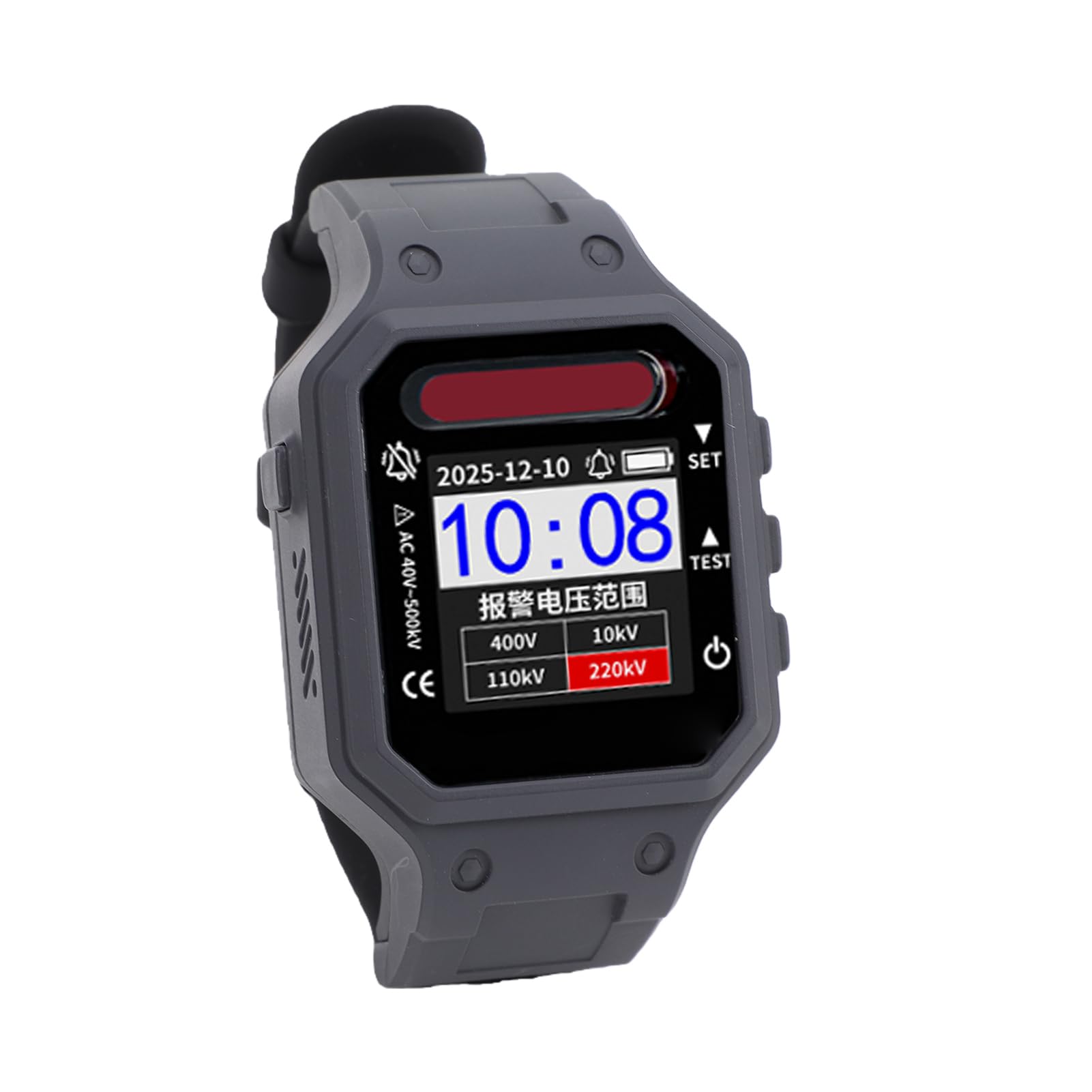 Jeffergarden Alarme de Tension Type Poignet, Sans Contact, 400V à 220kV