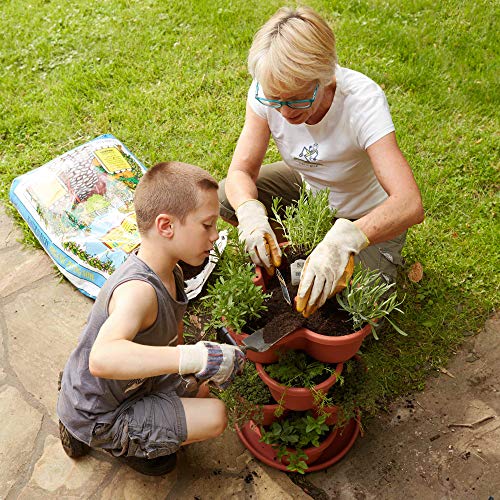 Stackable Planter Vertical Garden For Vegetables, Flowers, Herbs, Succulents, Microgreens, Gardening, 5 Tier Growing System For Indoor And Outdoor, Porch Towergarden, Hanging Planter With Starter Pots #TOP5