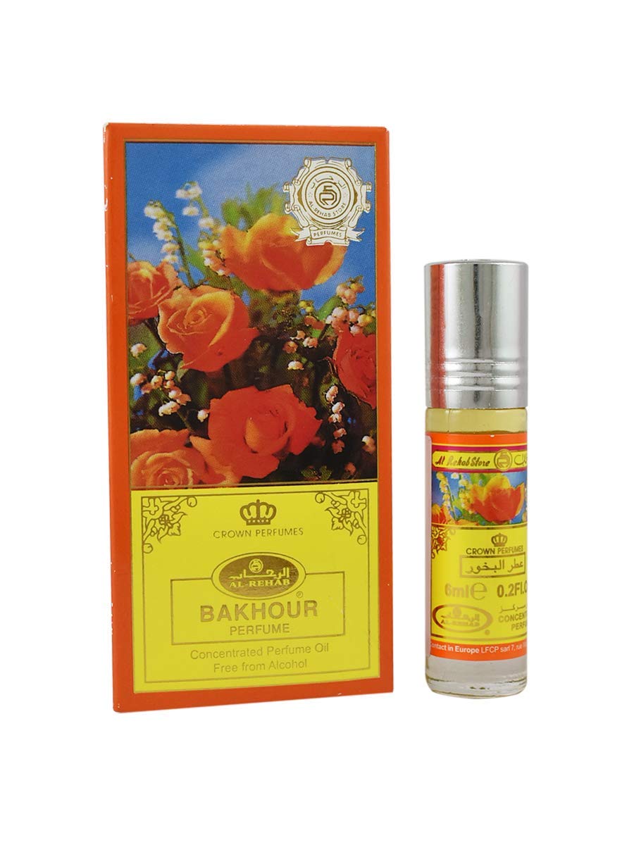 Al Rehab Bakhour Attar 6ml Alcohol Free Long Lasting Perfume
