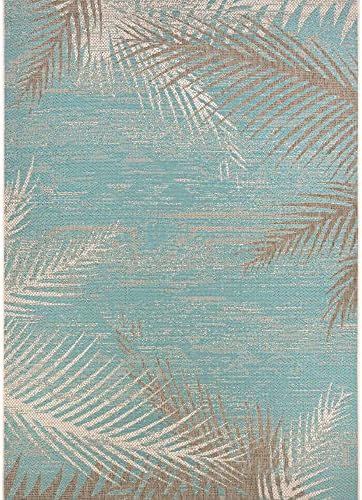 Couristan Monaco Area Rug, 2'3" x 7'10", Aqua