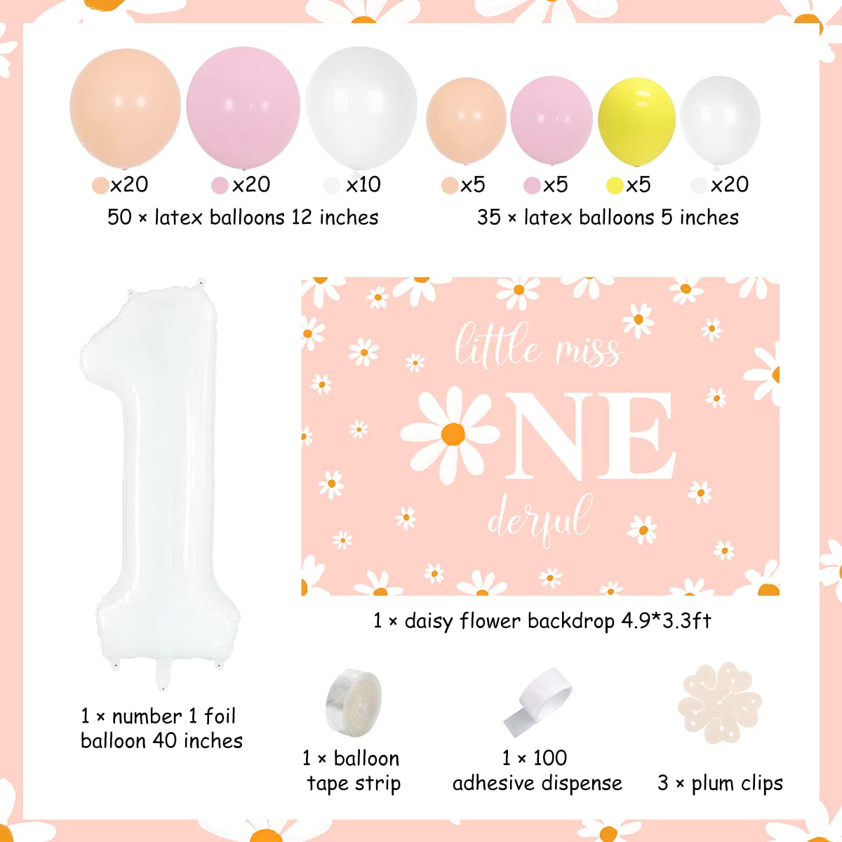 Décoration D'anniversaire Marguerite : Idées Fraîches Et Naturelles