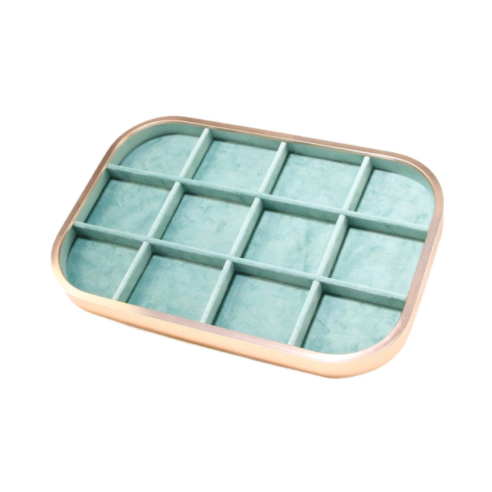 Twisaxc Women's Jewelry Storage Tray Drawers Organizer Jewelry Display, 12 Grids