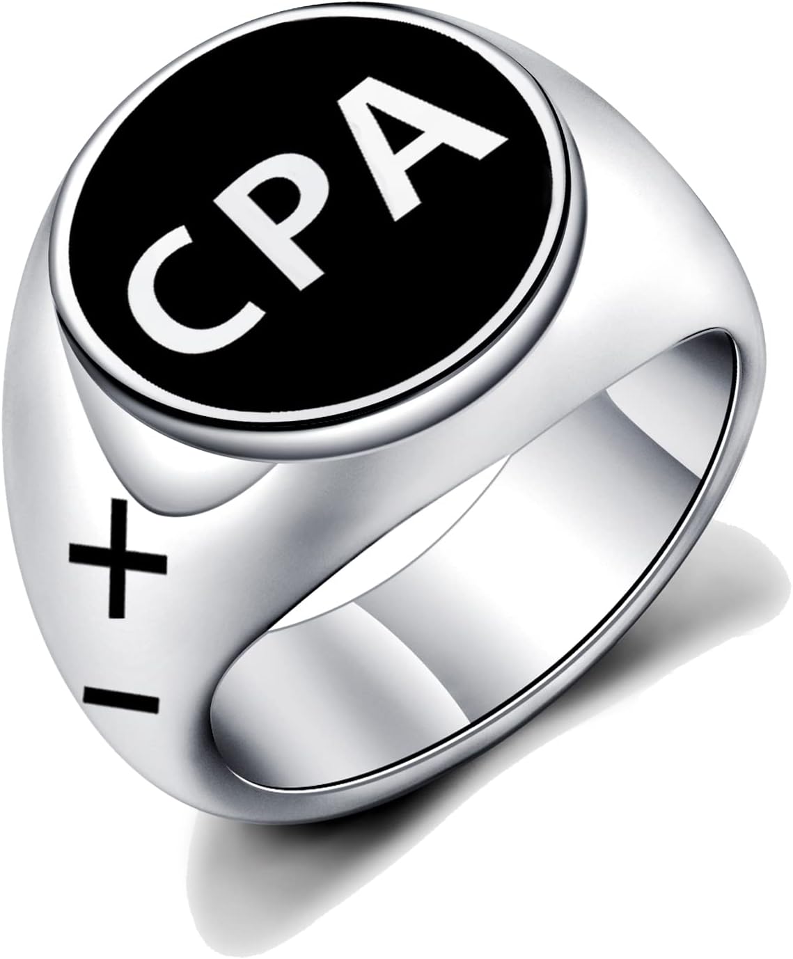 CPA Ring Accountant Gift CPA Certified Public Accountant Jewelry Auditor Ring for CPA Bookkeeper Graduation Gift