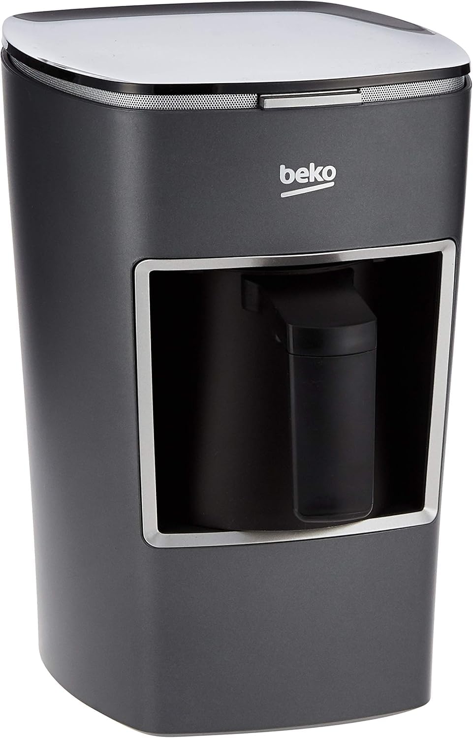 Beko BKK2300 Turkish Coffee Machine | Automatic Coffee Maker | 1–3 Cups | CookSense Anti-Overflow | One-Touch Operation | Compact Design | Black
