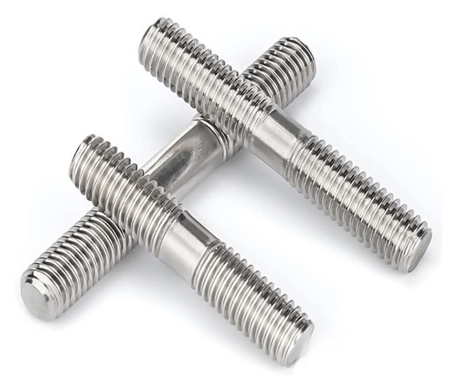 M3 M4 M5 M6 M8 M10 M12 M14 M16 Stud Stod Bolt Tornillo Diente Stick Acero Inoxidable 304, M8, M16(140mm (1pcs),M12)