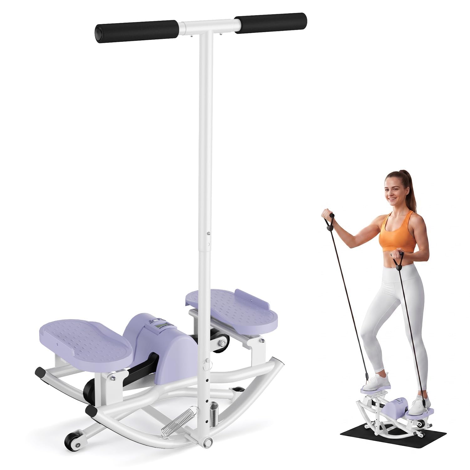 Rock Stepper for Exercise at Home, Rocking Stepper Side to Side