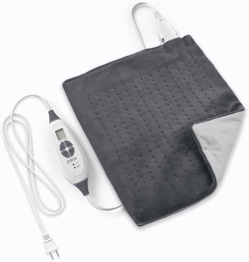 Pure Enrichment® PureRelief® Duo 2in1 Heating Pad with Removable XL Hot/Cold Gel