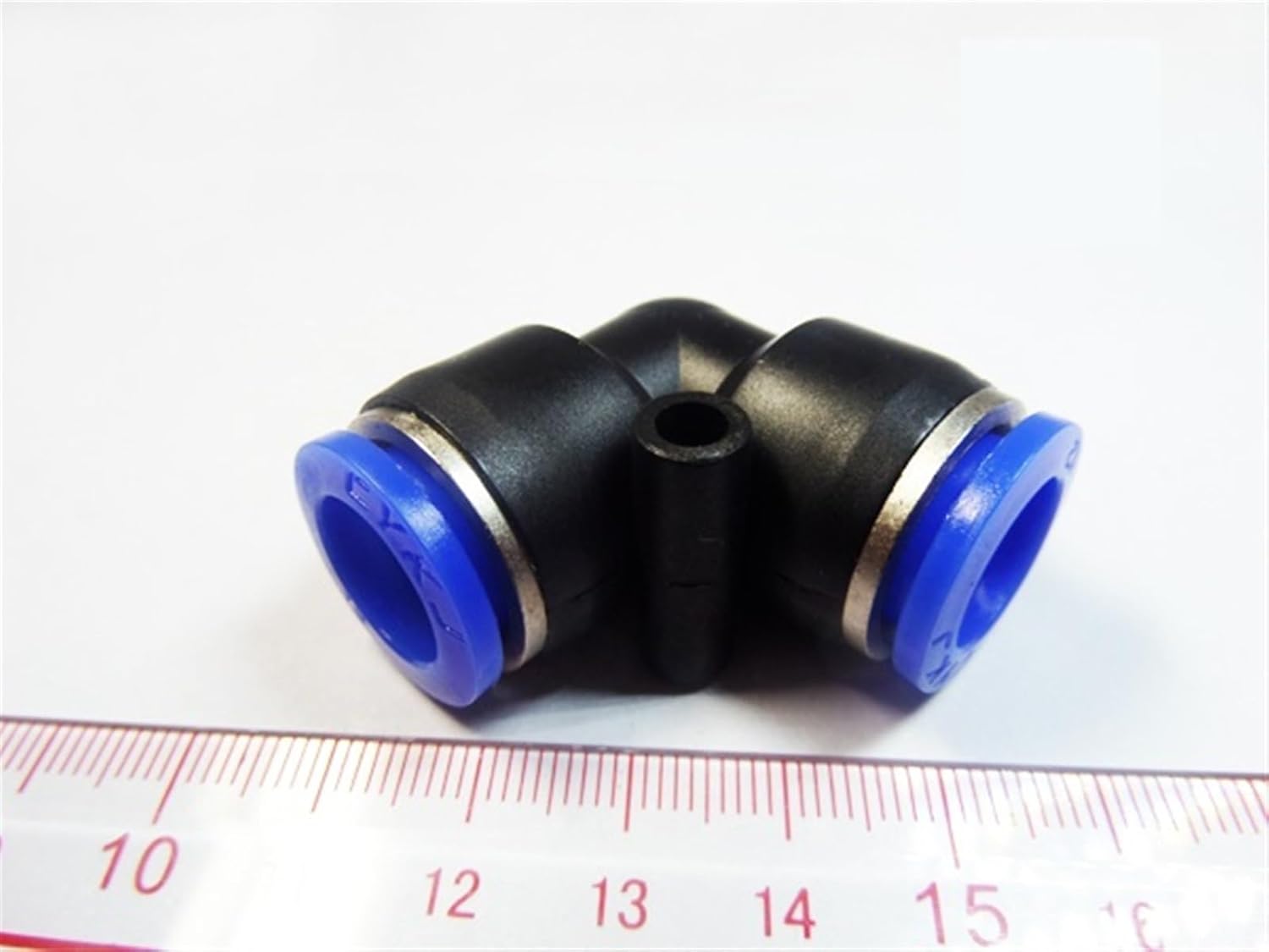 PV16 10Pcs Air Pneumatic 16mm to 16mm L Shaped Push in Elbow Connector Fittings