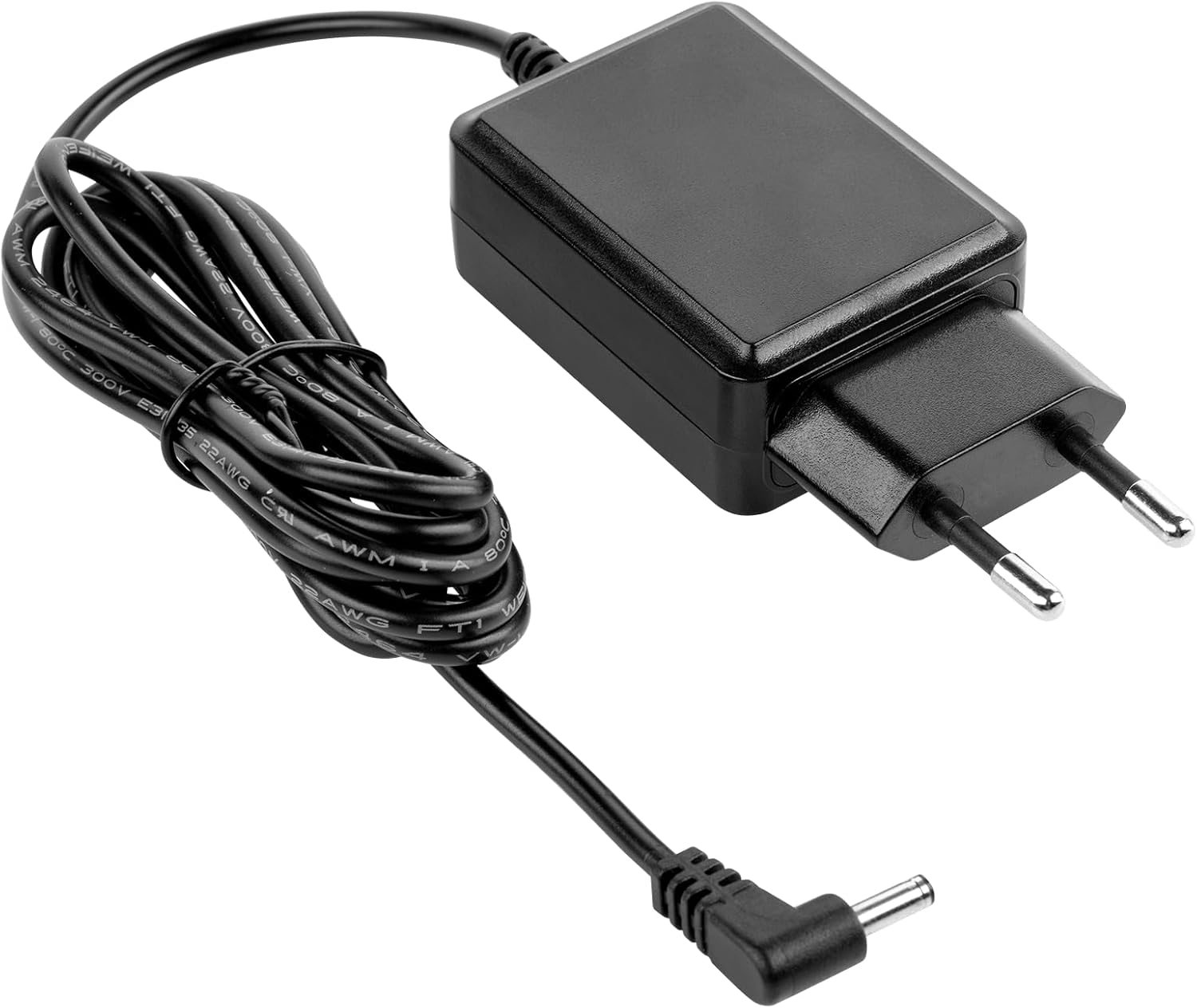The power adapter for the Kruger&Matz FRAMEO Digital Photo Frame KM1102-15, showing the plug and connector.
