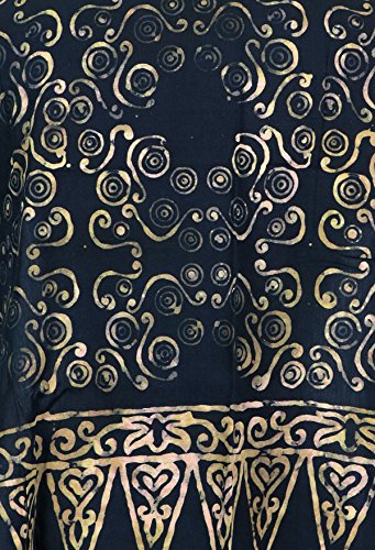 Hats Scarves & More Headscarf Head Wrap for Women Chemo Headwear Cancer Scarf Head Covering Bali Batik 15 x 60 Inches4