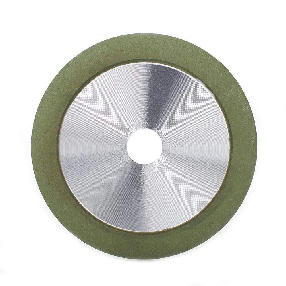 Cerchio per mola diamantata 100mm / 125mm / 150mm grana 150-320 per fresa in acciaio al tungsteno, affilatrice per utensili, 125x25x8x15mm, 180