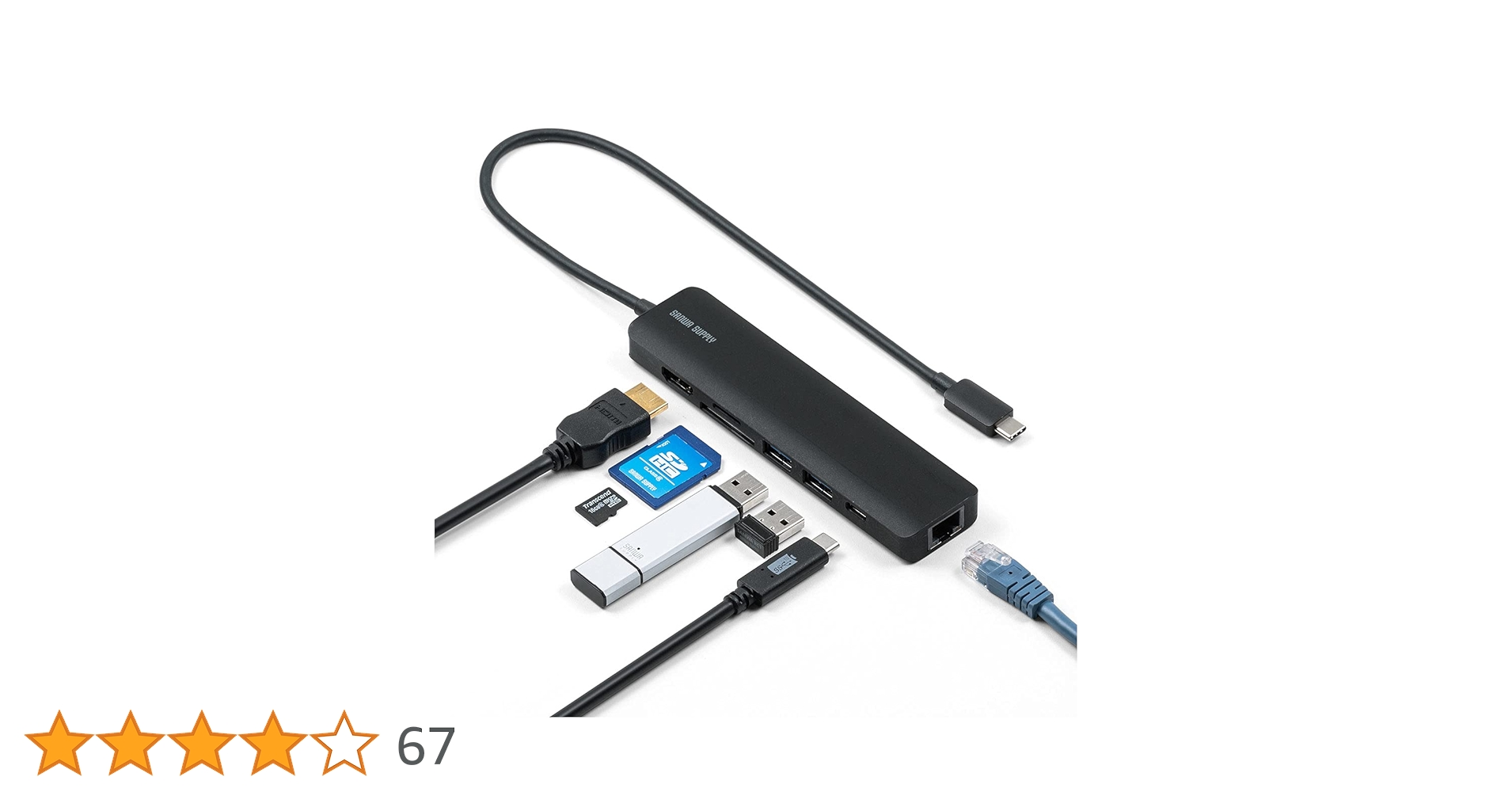 Amazon | サンワダイレクト Type-C ドッキングステーション HDMI