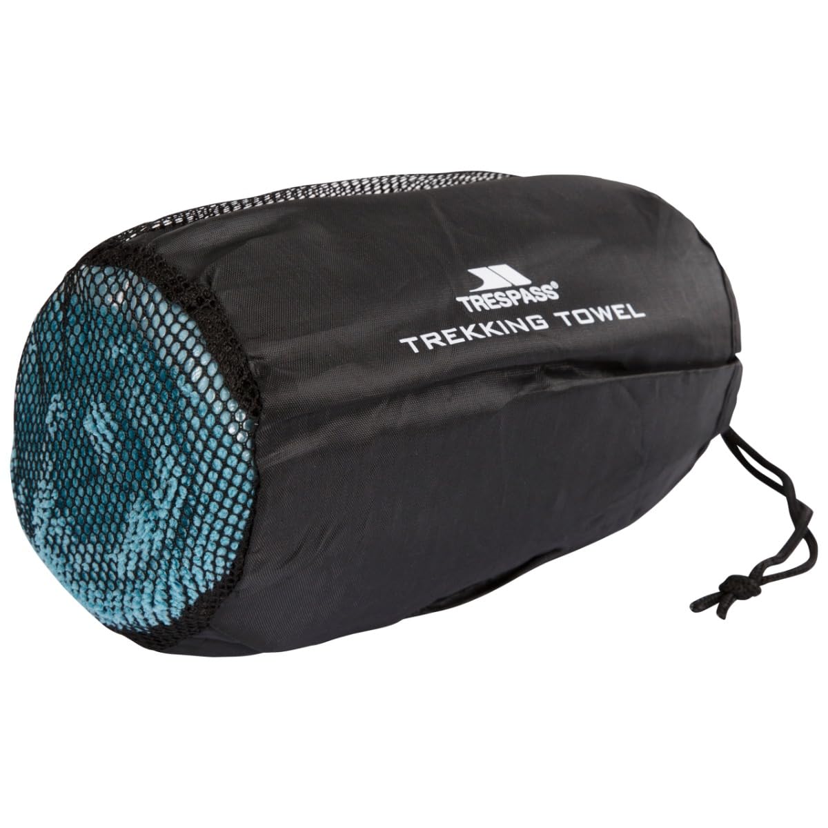 Serviette Sport Microfibre Trespass Dripclip - 35x25cm - Séchage Rapide - Avec Mousqueton