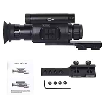 デジタル光学サイト　暗視装置 Amazon.co.jp: SUZLAZYR HD デジタル暗視スコープ940nm IR 照明