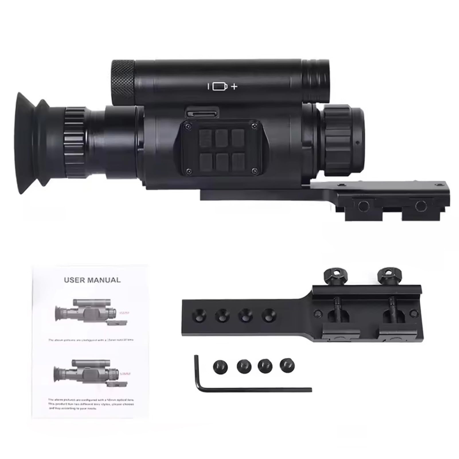 Amazon.co.jp: SUZLAZYR デジタル暗視スコープ、狩猟用 940nm IR