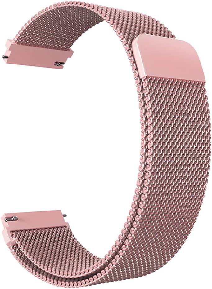 Quick release watch bands for women black extra long watch bands for men magnetic attraction 20 mm metal watch band replacement