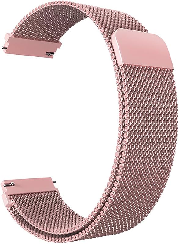 Quick release watch bands for women black extra long watch bands for men magnetic attraction 20 mm metal watch band replacement