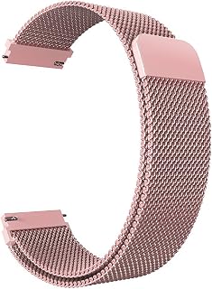 Quick release watch bands for women black extra long watch bands for men magnetic attraction 20 mm metal watch band replacement
