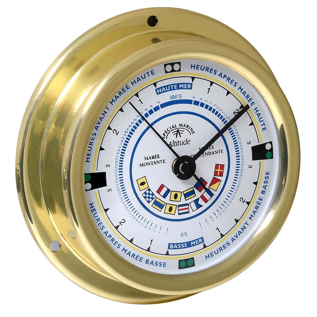 Delite 858sfimfr Altitude indicateur de marée Drapeau de signalisation Echelle Française L x H 125 mm x H 40 mm