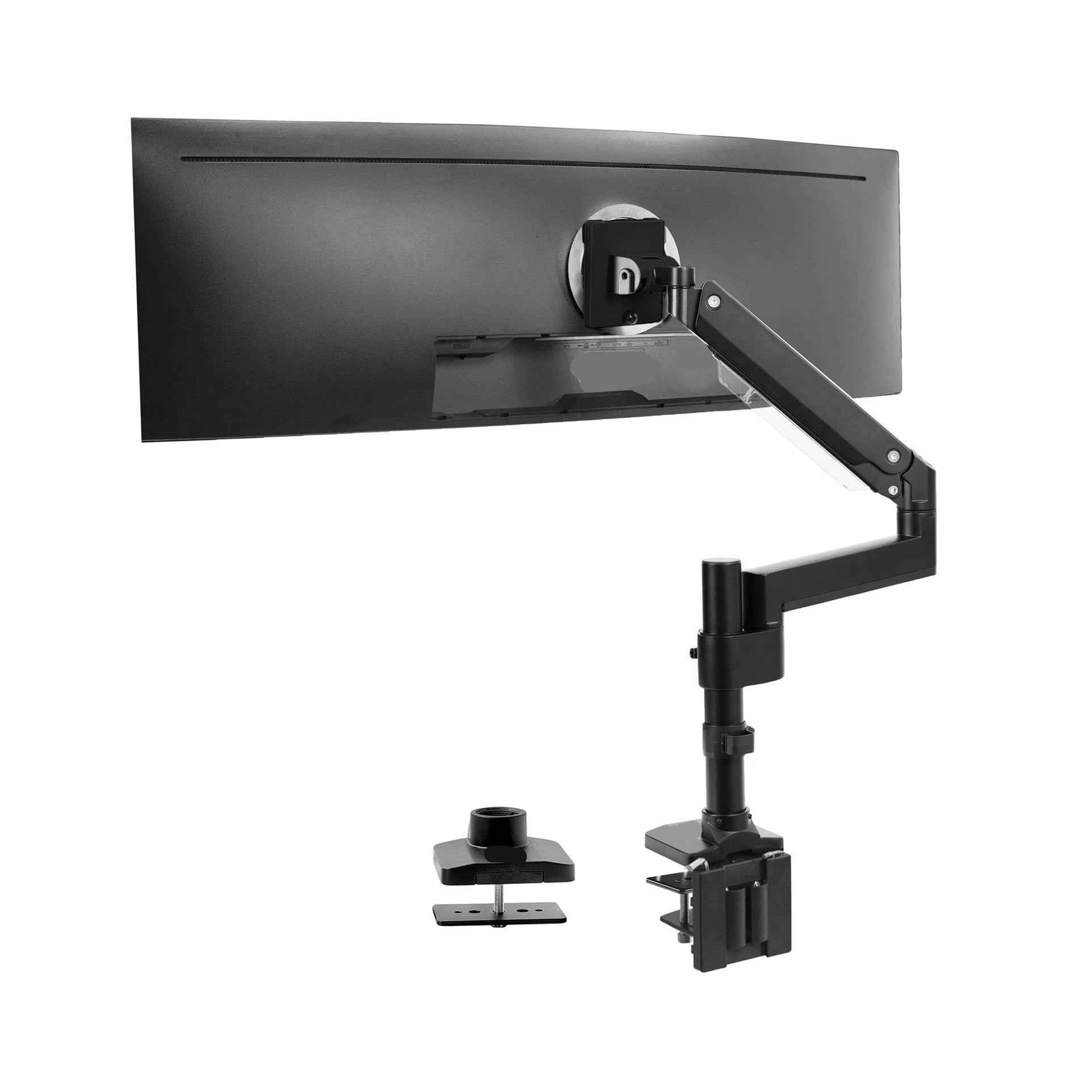 Support écran simple à gaz en alliage robuste pour moniteur 49"