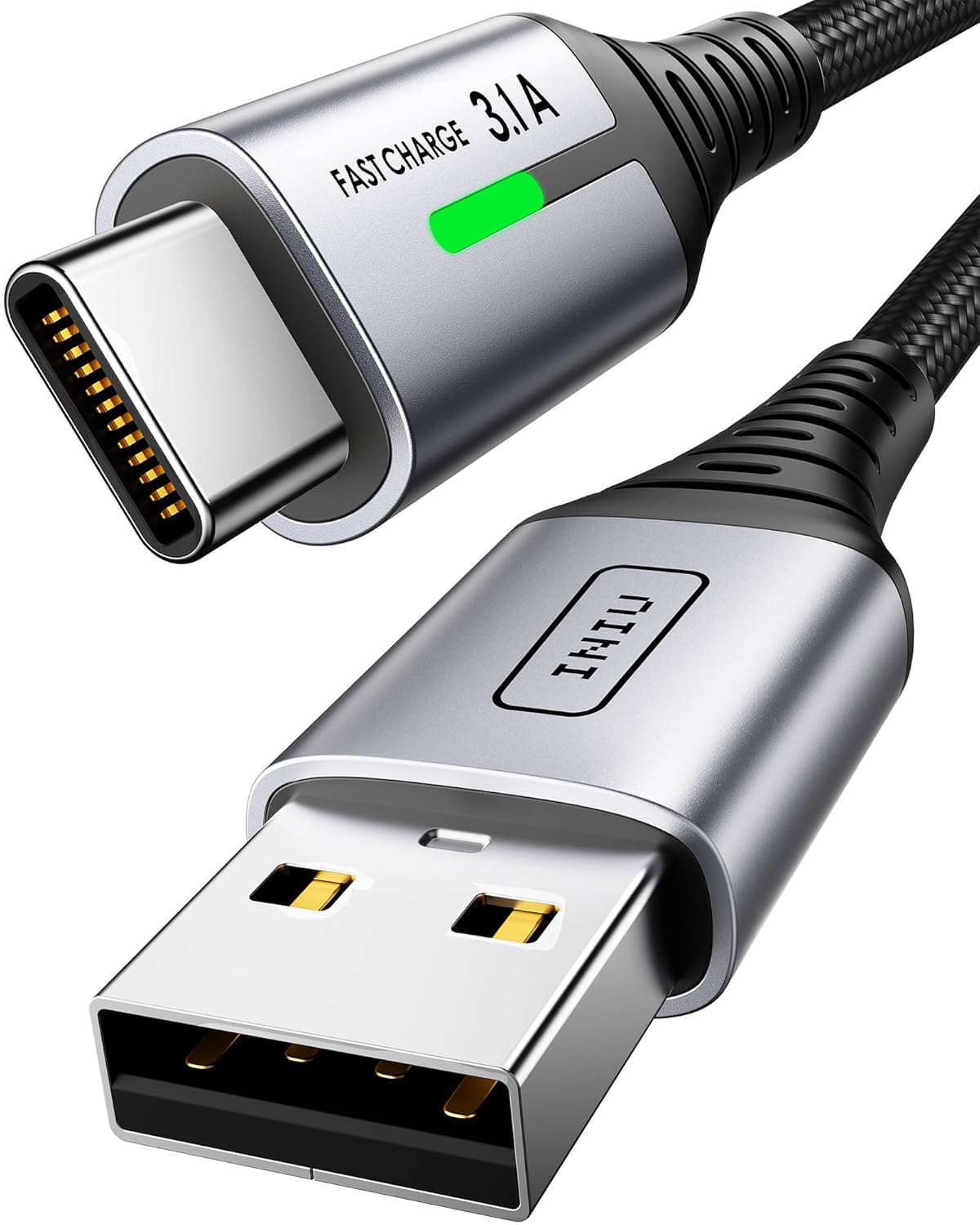 INIU USB C Charger Cable, 3m USB A to USB C Cable 3.1A Fast Charging