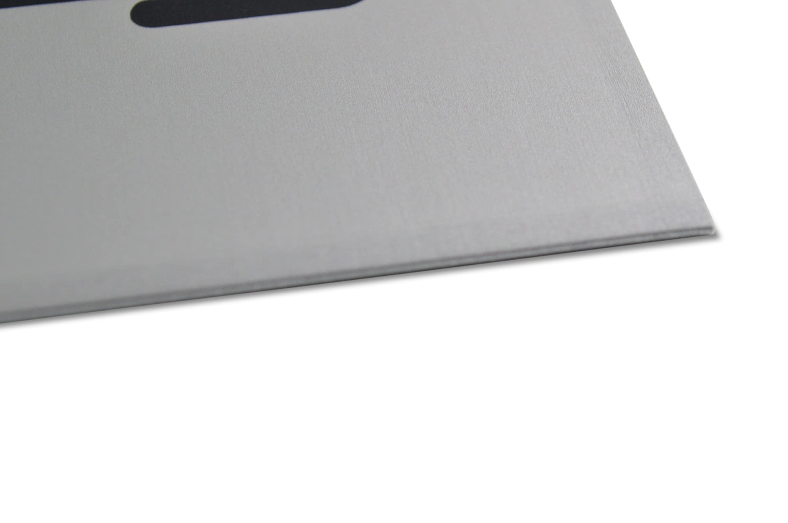 Cartello KEIN ZUTRITT! In Alluminio Anodizzato – 16x6 Cm, Autoadesivo