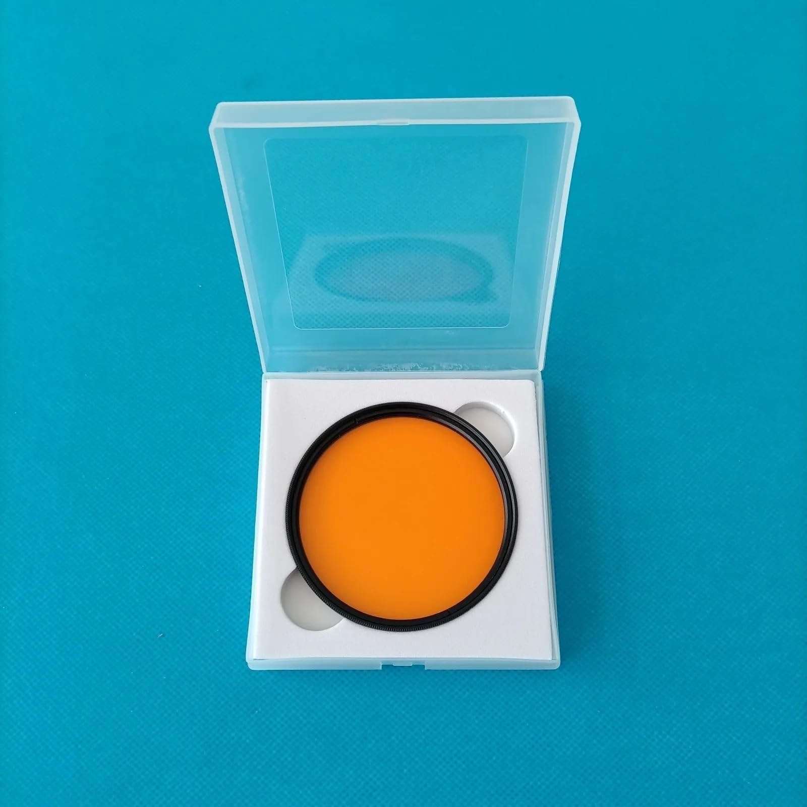 Verschiedene Größen 535 nm IR Infrarot Langpassfilter Goldenes optisches Glas CB535 GG530 for die Kamerafotografie(52mm)