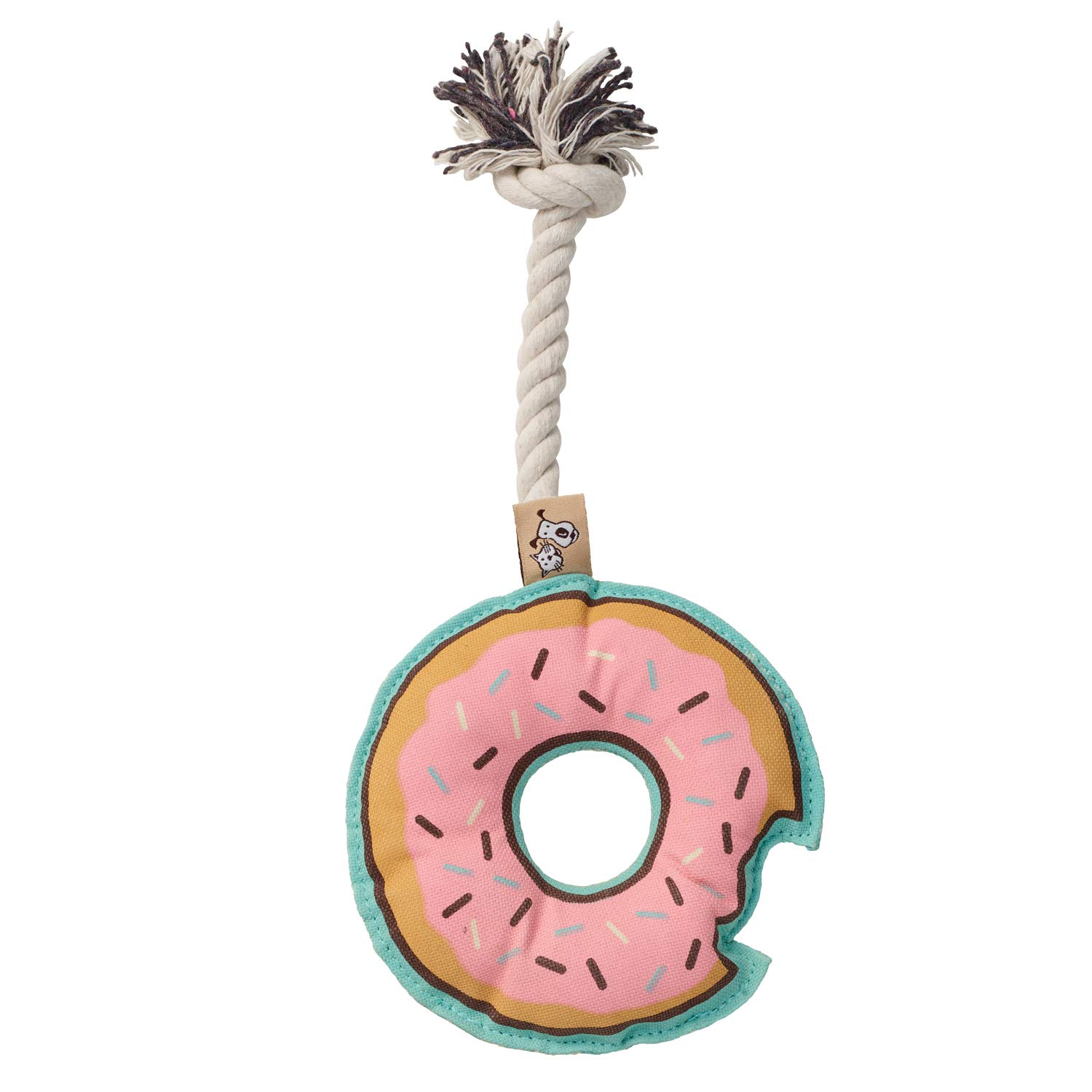 Ore' PetF634 Pet Rope Toy, Donut