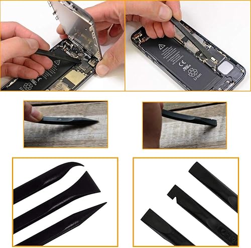 Miniatura 2 de Juego de 9 herramientas de reparación de pantalla, ventosa resistente, herramienta de palanca, adecuada para iPhone, iPad, iMac, MacBook, tableta,