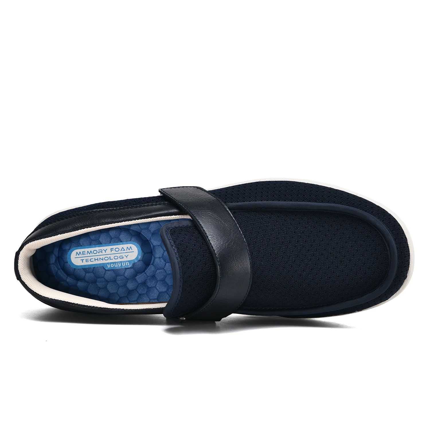 Zapatos Ortopédicos Ajustables para El Pulgar Valgo Fáciles de Poner Y Quitar Cómodos para Personas Mayores con Pies Hinchados Y con Espuma Viscoelástica (A10993)