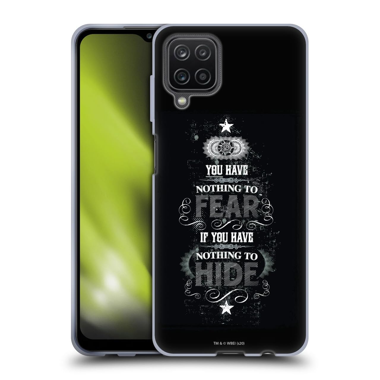 Head Case Designs Licenciado Oficialmente Harry Potter Slytherin Reliquias de la Muerte XIV Carcasa de Gel Suave Compatible con Samsung Galaxy M54 5G