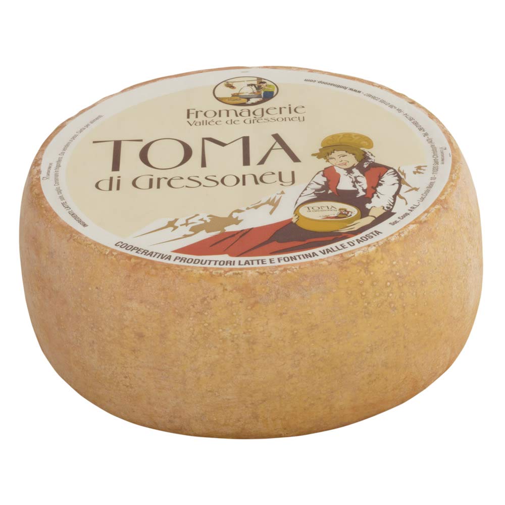 Toma Gressoney Valle d'Aosta forma 2,5/3 kg ca spedizione express per garantire la qualità del prodotto