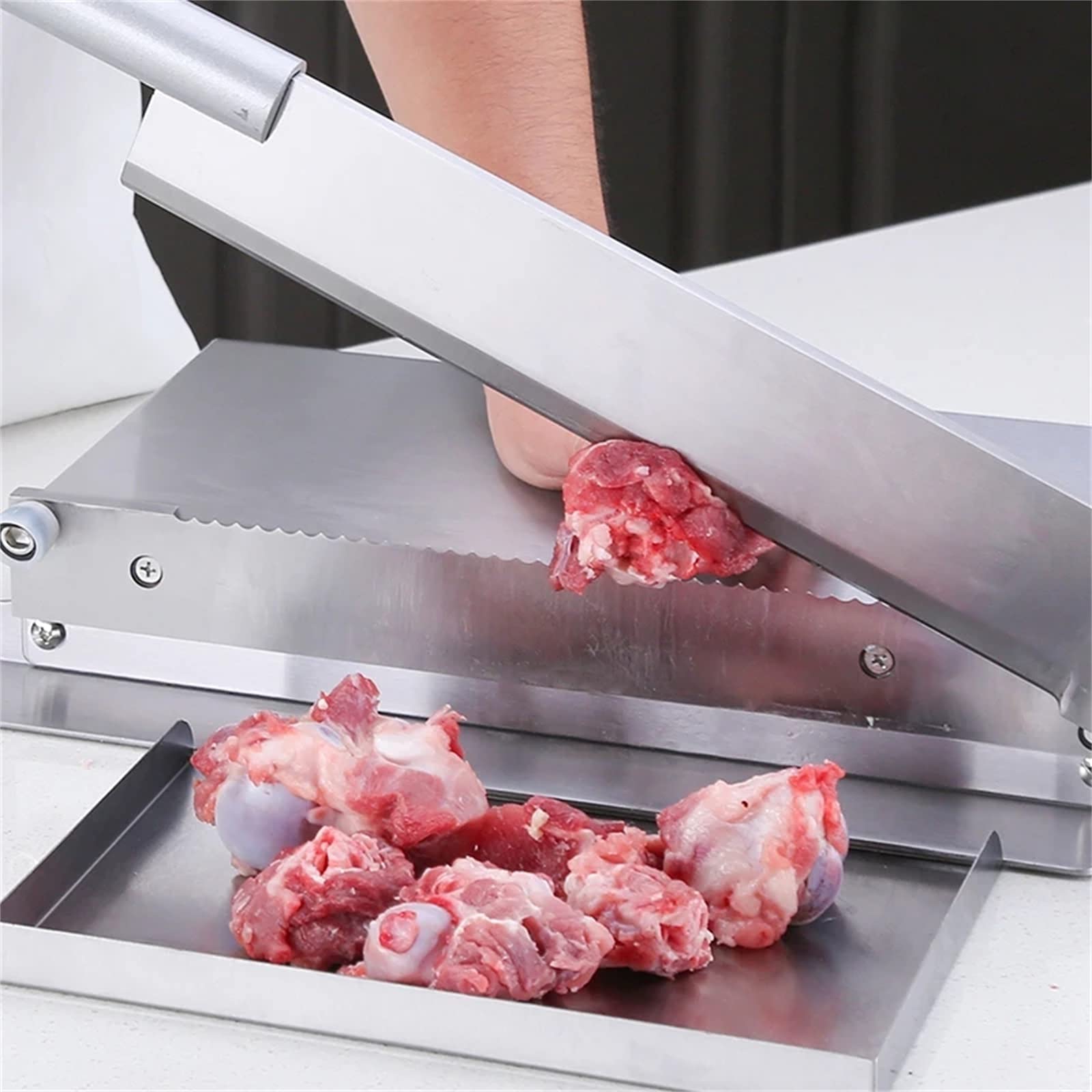 Amazon|家庭用または商業用肉スライサー、手動肉スライサー16インチ Amazon|家庭用または商業用肉スライサー、手動肉スライサー16インチ