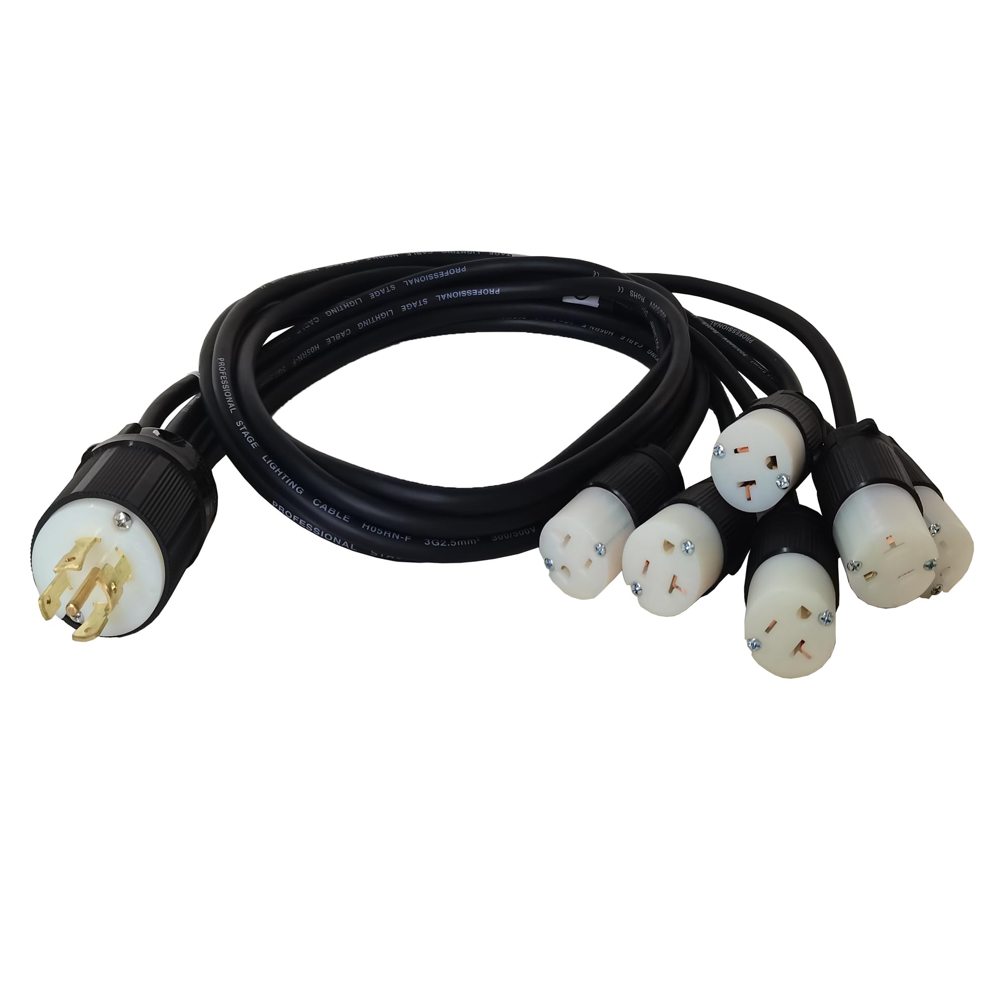 Amazon.com: JUNMAN 5pin L21-30 to Edison Power Cable 5ft 1.5meters