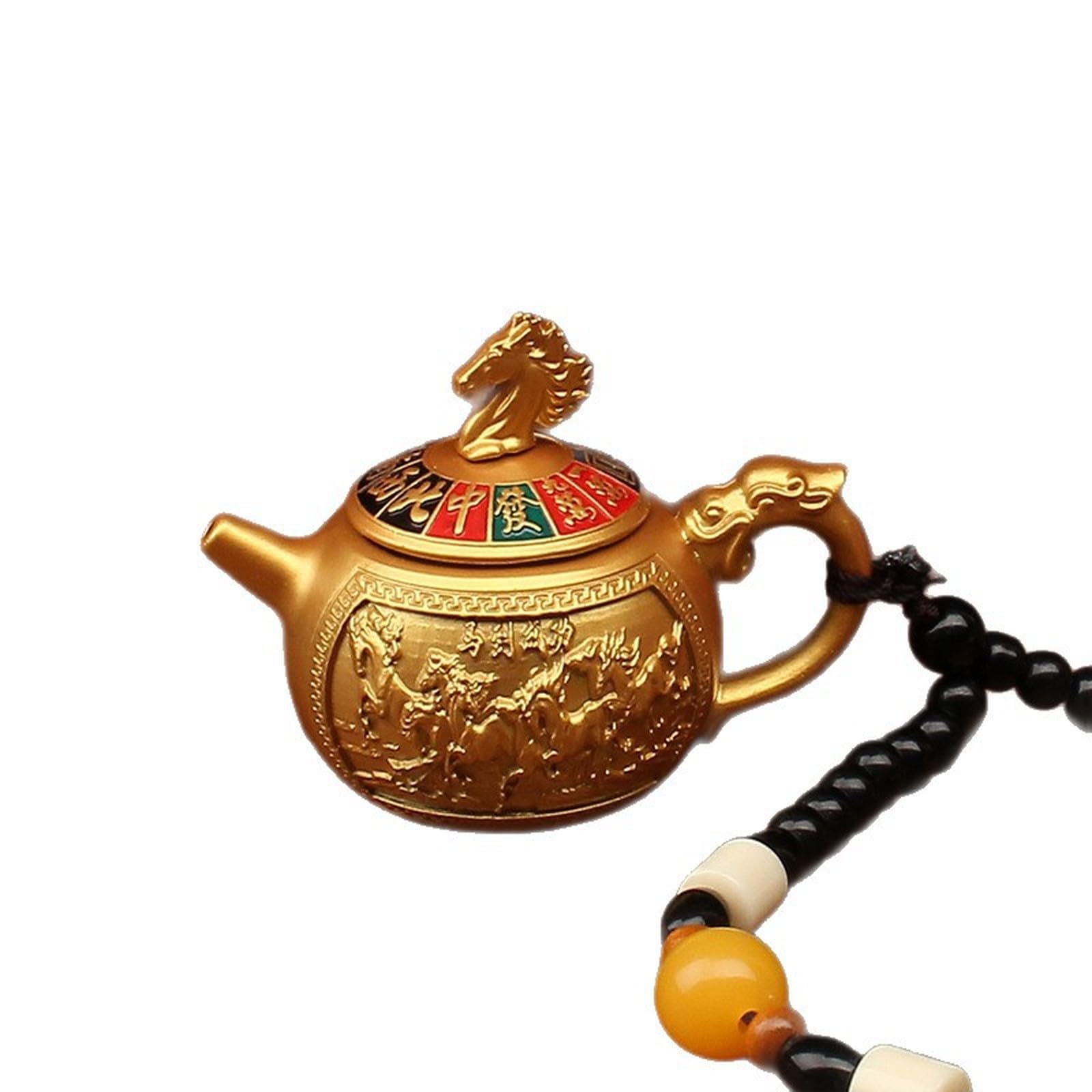 NBKLSWSUI Handmade Brass Handicraft Sculpture For Men's Office Desk&man Cave Vintage Decor Unique Feng Shui, 1