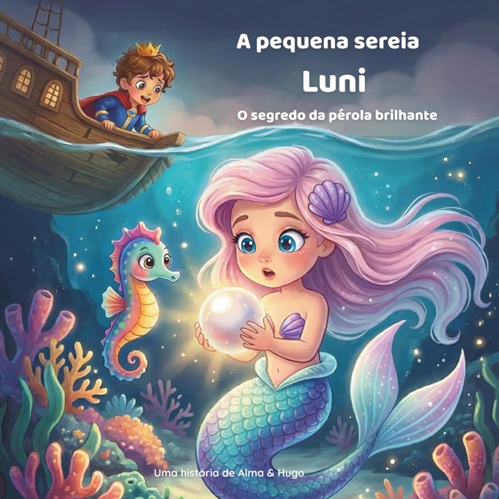 A pequena sereia Luni – O segredo da pérola brilhante: Um livro mágico de imagens de amizade para crianças de 3 a 8 anos (As aventuras da pequena sereia Luni)