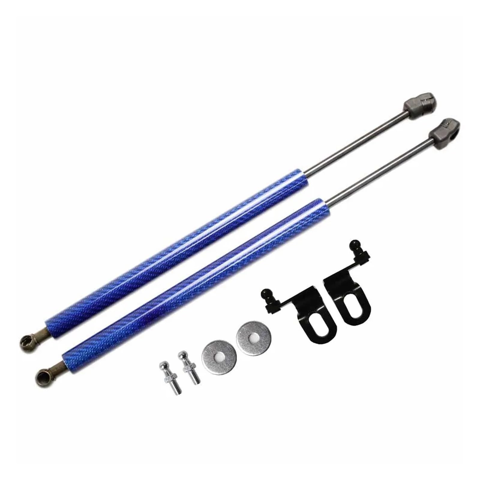 Gasfeder Für Mitsubishi Für Pajero Für Montero Für Shogun V20 NH NJ NL Fronthaube Haube Gasdruckfedern Hubstütze Stoßdämpfer Absorberstange Gasfeder Dämpfer Motorhaube(Purple carbon fiber)