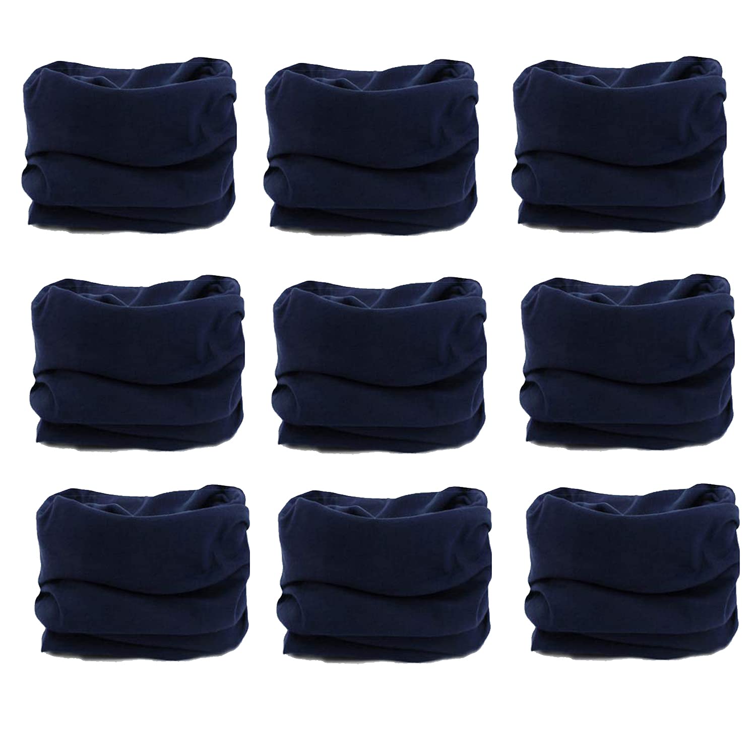 Mens Head Cover Band Bandana Stretch Hair Style Japanese 9 Navy b-image-21