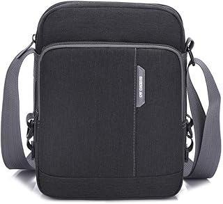 Borsello Tracolla Uomo Impermeabile Piccola Borsa a Spalla Crossbody Messenger Bag Portatutto